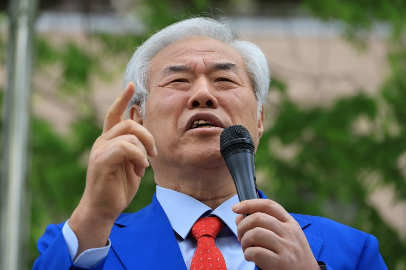 또 집회 나온 전광훈 "내가 없으면 광화문 존재할 수 없어"