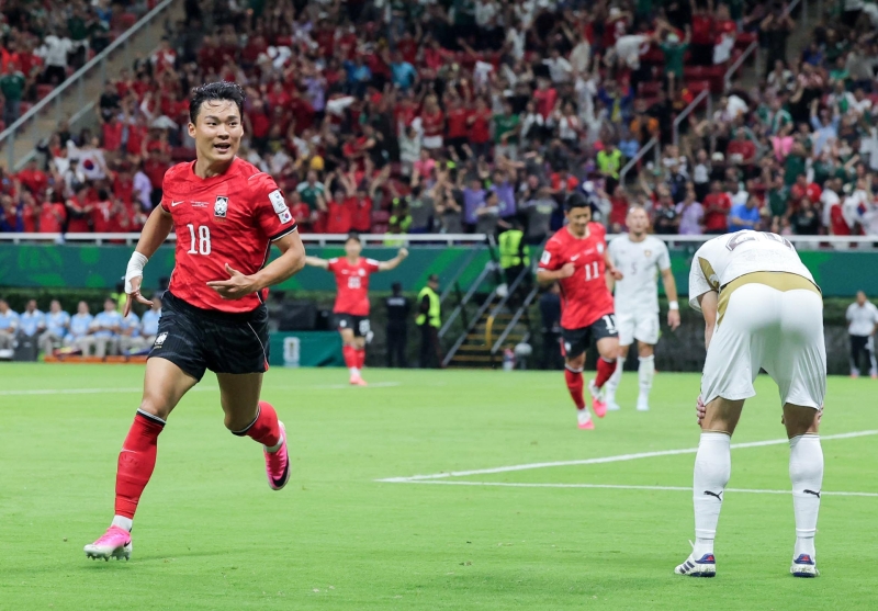 한국 월드컵 축구 첫 승...체코에 2-1 역전승