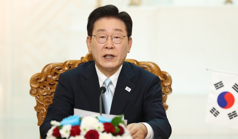李대통령 지지율 1%p 하락해 53%…광주·전라 75%, 대구·경북 41%