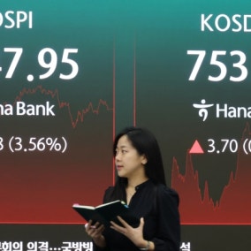 극한 변동성 속 코스피 3.5% 급등...개인 '팔자' vs 기관 '사자'