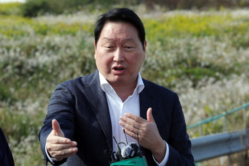 최태원 "광주 반도체 공장 가장 빨리 짓겠다…규모 더 커질 것"