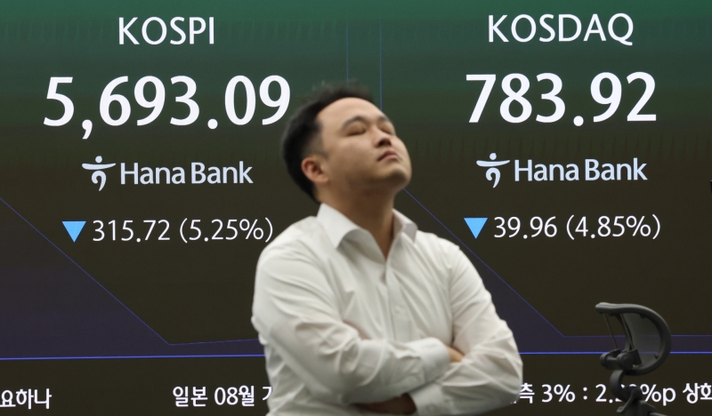 코스닥 이어 코스피도 1단계 서킷브레이커 발동