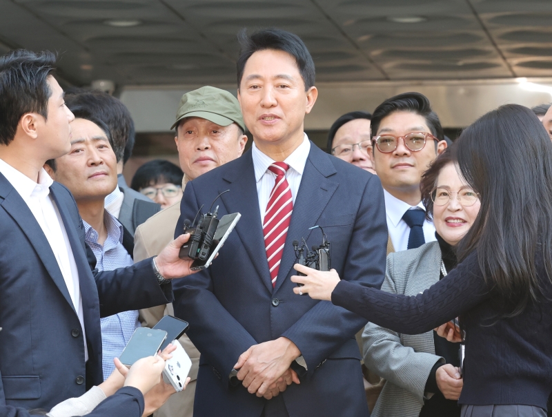 오세훈 "총선이 다가온다…대안 제시하고 단합된 모습 보여줘야"