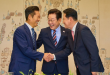 장동혁과 악수한 정청래...첫 교섭단체 연설서 '여야 협치' 나올까