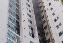 인천 남동구 23층짜리 아파트서 불···100여명 대피