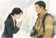 화재참사 생존자 12년 뒤 결혼, 구해준 소방관 감사 인사